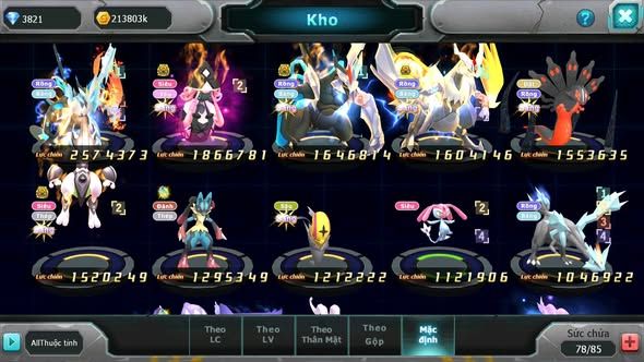 MÃ : #TTS3546 - SV 1729 - V7 - UNVOA WB BÁ CHỦ TAPU LELE BC MEW GIÁP BC ZEVI MES