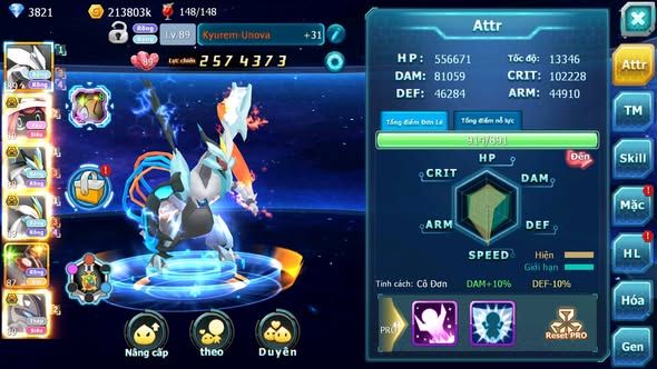 MÃ : #TTS3546 - SV 1729 - V7 - UNVOA WB BÁ CHỦ TAPU LELE BC MEW GIÁP BC ZEVI MES