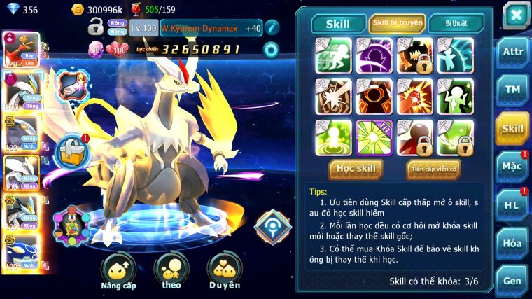 MÃ : #TTS3555 - SV 232 - TOP17 - V14 - HOOH CH DYNAMAX WHITE DYNAAMX QVBC BC UNVOA BLACK BC NHIỀU PET BÁ CHỦ SIÊU NGON