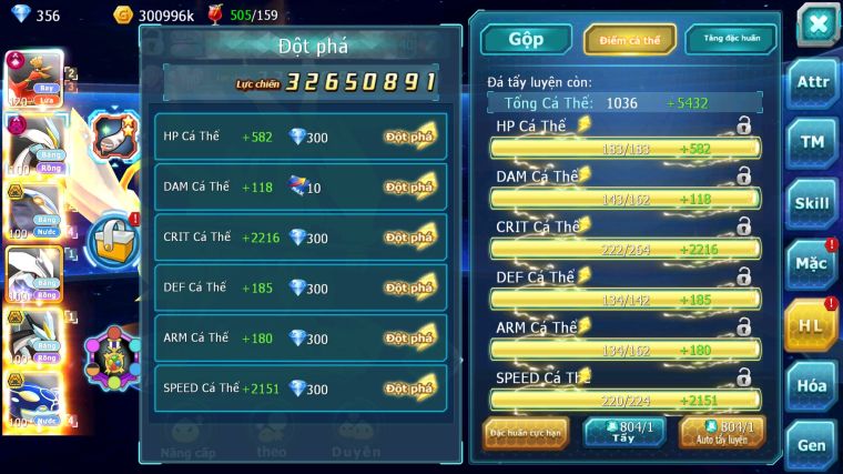 MÃ : #TTS3555 - SV 232 - TOP17 - V14 - HOOH CH DYNAMAX WHITE DYNAAMX QVBC BC UNVOA BLACK BC NHIỀU PET BÁ CHỦ SIÊU NGON