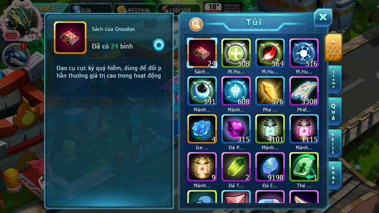 MÃ : #TTS3554 - SV 1162 - TOP 27 - HOOH CH DYNAMAX PALKIA CH DYANAMX RAYQUZA CÓ MEW Y CH MEW GIÁP BC