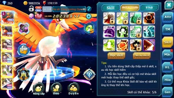 MÃ : #TTS3552 - SV 1304 - TOP35 - V10 - HOOH CH DYNAMAX YVETAL BC MEW GIÁP BC QVBC BC THẦN GIÓ BC CẶP LATI BC