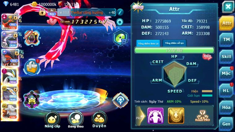 MÃ : #TTS3572 - SV 1155 - V13 - TOP10 - HOOH CH DYNAMAX YVETAL CH WHITE DYNAMAX QVBC BC BLACK NHIỀU PET HT BÁ CHỦ