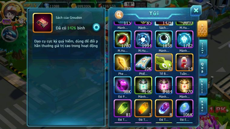 MÃ : #TTS3578 - SV 646 - TOP5 - 1K4 SÁCH - V15 - WHITE BLACK CỘNG HƯỞNG DYNAMAX HOOH CH DYNAMAX RAYQUAZA BC DIANCIE DYNAMAX QUÁ NGON