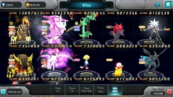 MÃ : #TTTS3595 - SV 1253 - TOP 3-4 - V14 - 1K5 SÁCH - HOOH CH DYNAMAX BUILD CỰC CAO YVETAL CH PALKIA CỘNG HƯỞNG UNVOA BÁ CHRU WB DYNAMAX CỰC CHẤT LƯỢNG