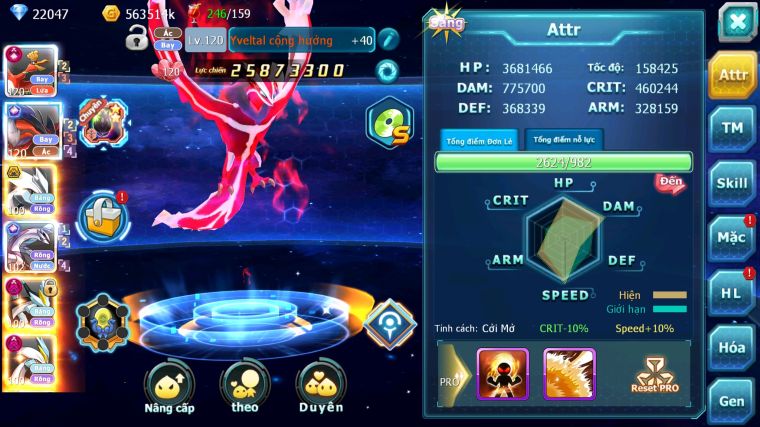 MÃ : #TTTS3595 - SV 1253 - TOP 3-4 - V14 - 1K5 SÁCH - HOOH CH DYNAMAX BUILD CỰC CAO YVETAL CH PALKIA CỘNG HƯỞNG UNVOA BÁ CHRU WB DYNAMAX CỰC CHẤT LƯỢNG