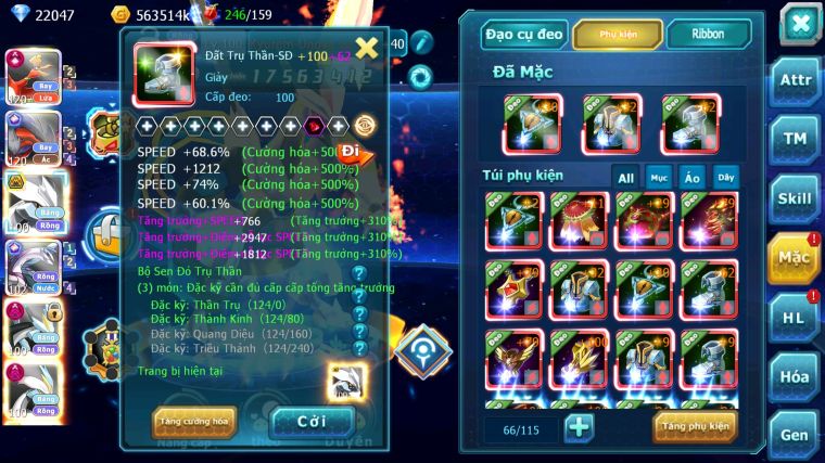 MÃ : #TTTS3595 - SV 1253 - TOP 3-4 - V14 - 1K5 SÁCH - HOOH CH DYNAMAX BUILD CỰC CAO YVETAL CH PALKIA CỘNG HƯỞNG UNVOA BÁ CHRU WB DYNAMAX CỰC CHẤT LƯỢNG