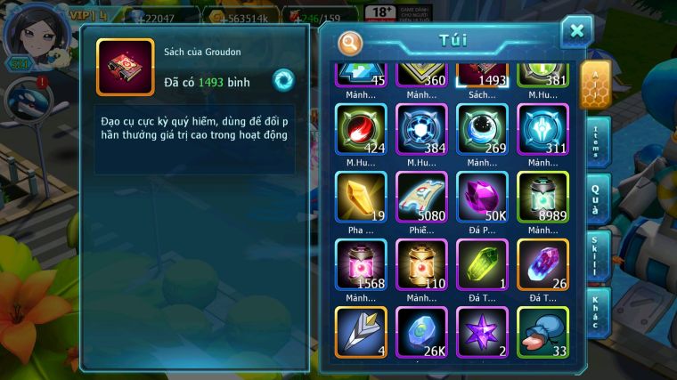 MÃ : #TTTS3595 - SV 1253 - TOP 3-4 - V14 - 1K5 SÁCH - HOOH CH DYNAMAX BUILD CỰC CAO YVETAL CH PALKIA CỘNG HƯỞNG UNVOA BÁ CHRU WB DYNAMAX CỰC CHẤT LƯỢNG