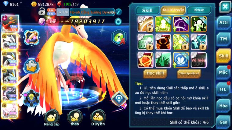 MÃ : #TTS3598 - SV 1243 - TOP38 - V15 - HOOH CH DYNAMAX UNVOA BÁ CHỦ WB BÁ CHỦ PALKIA BC NHIỀU PET BC