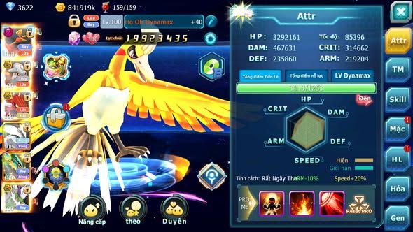 MÃ : #TTS3715 - SV1431 - V7 - HOOH DYNAMAX HENTRAN BC QVLD BC UNVOA WB CẶP LATI BC THẦN GIÓ BC