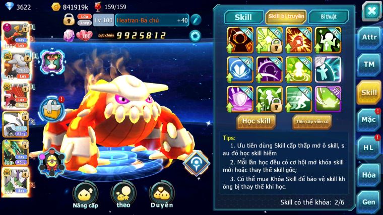 MÃ : #TTS3715 - SV1431 - V7 - HOOH DYNAMAX HENTRAN BC QVLD BC UNVOA WB CẶP LATI BC THẦN GIÓ BC