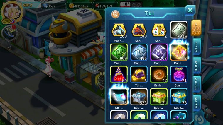 MÃ : #TTS3715 - SV1431 - V7 - HOOH DYNAMAX HENTRAN BC QVLD BC UNVOA WB CẶP LATI BC THẦN GIÓ BC