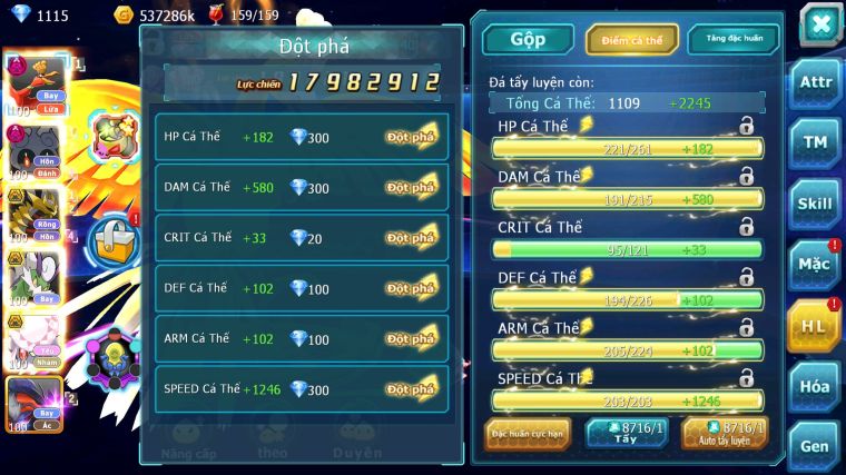 MÃ : #TTS3711 - SV 1335 - V11 - 1K SÁCH - HOOH DYNAMAX MASHDOW DYANAMX GIRATINA BC THẦN GIÓ BC DIANCIE BC UNVOA RAY RẮN BĂNG