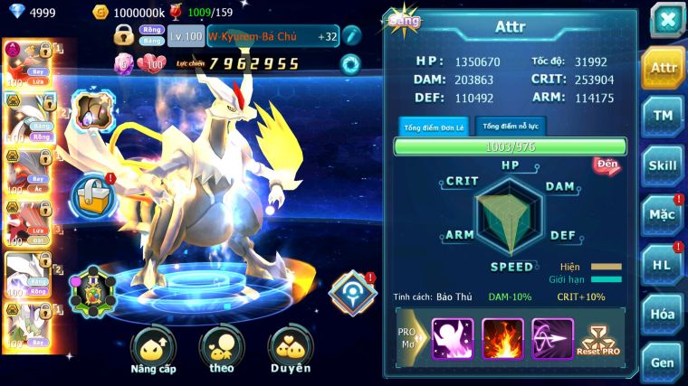 MÃ : #TTS3724 - SV 1561 - TOP33 - V12 - HOOH DYNAMAX YVETAL BC UNVOA WB BC QVLD BC CẶP LATI BC