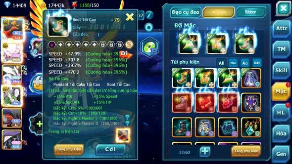 MÃ : #TTS3728 - SV 1445 - V7 - 14K KC - HOOH BC DIANCIE BC UNVOA THẦN GIÓ BC