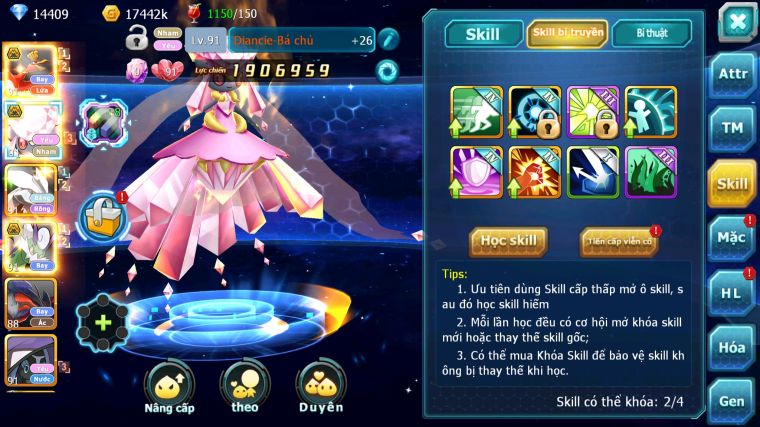 MÃ : #TTS3728 - SV 1445 - V7 - 14K KC - HOOH BC DIANCIE BC UNVOA THẦN GIÓ BC