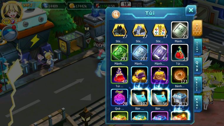 MÃ : #TTS3728 - SV 1445 - V7 - 14K KC - HOOH BC DIANCIE BC UNVOA THẦN GIÓ BC