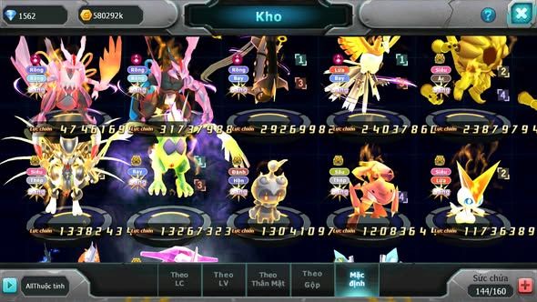 MÃ : #TTS3726 - SV 558 - TOP7 - V16 - WHITE BLACK CỘNG HƯỞNG DYANMAX RAYQUAZA DYNAMAX HOOH DYNAMAX HOOPA BÁ CHỦ QUÁ NGON