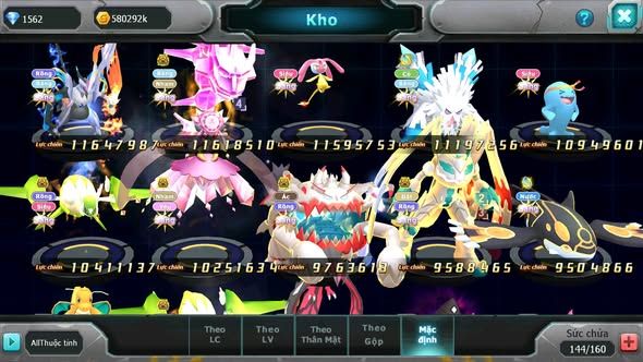 MÃ : #TTS3726 - SV 558 - TOP7 - V16 - WHITE BLACK CỘNG HƯỞNG DYANMAX RAYQUAZA DYNAMAX HOOH DYNAMAX HOOPA BÁ CHỦ QUÁ NGON