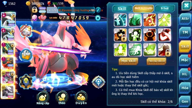 MÃ : #TTS3726 - SV 558 - TOP7 - V16 - WHITE BLACK CỘNG HƯỞNG DYANMAX RAYQUAZA DYNAMAX HOOH DYNAMAX HOOPA BÁ CHỦ QUÁ NGON