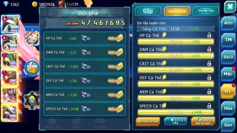 MÃ : #TTS3726 - SV 558 - TOP7 - V16 - WHITE BLACK CỘNG HƯỞNG DYANMAX RAYQUAZA DYNAMAX HOOH DYNAMAX HOOPA BÁ CHỦ QUÁ NGON