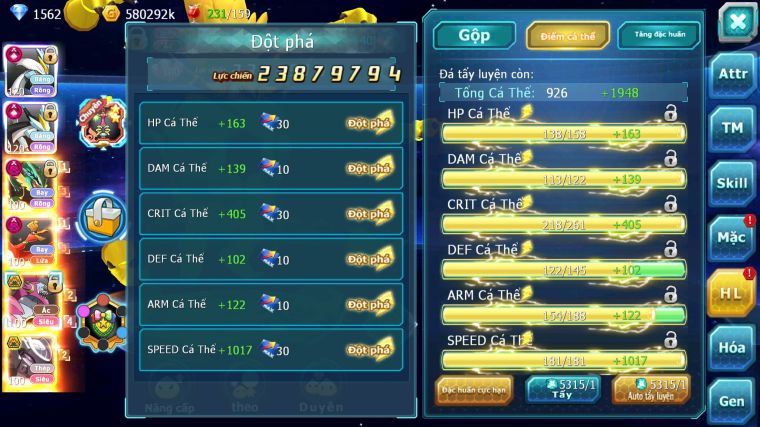 MÃ : #TTS3726 - SV 558 - TOP7 - V16 - WHITE BLACK CỘNG HƯỞNG DYANMAX RAYQUAZA DYNAMAX HOOH DYNAMAX HOOPA BÁ CHỦ QUÁ NGON