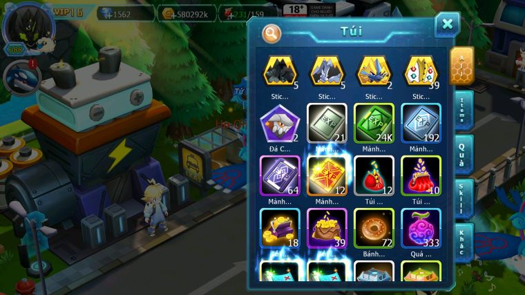 MÃ : #TTS3726 - SV 558 - TOP7 - V16 - WHITE BLACK CỘNG HƯỞNG DYANMAX RAYQUAZA DYNAMAX HOOH DYNAMAX HOOPA BÁ CHỦ QUÁ NGON