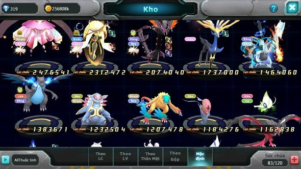 MÃ : #TTS3743 - SV 1623 - V3 - DAINCIE BC TAPU FINI BC RAYQUAZA XERM UNVOA AMDLO