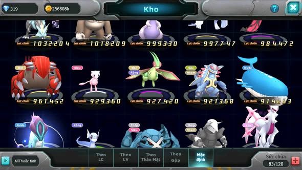 MÃ : #TTS3743 - SV 1623 - V3 - DAINCIE BC TAPU FINI BC RAYQUAZA XERM UNVOA AMDLO