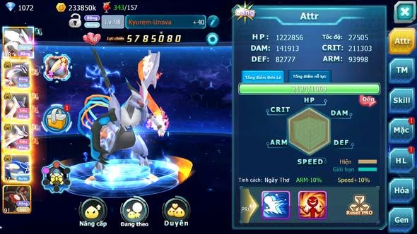 MÃ : #TTS3750 - SV 1685 - V12 - 1K5 SÁCH - 170 MẢNH PAL ECHO - UNVOA PALKIA BÁ CHỦ CẶP LATI BÁ CHỦ