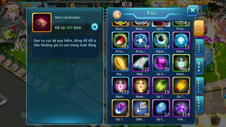 MÃ : #TTS3748 - SV 1739 - V7 - UNVOA RẮN BĂNG BÁ CHỦ KYOGRE SAKTAKA GROUDON