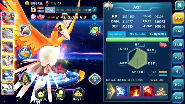 MÃ : #TTS3754 - SV 1256 - V13 - TOP33 - HOOH CH DYNAMAX QVBC BÁ CHỦ YVETAL BC THẦN GIÓ BC CẶP LATI BC UNVOA QVLD BC RẮN BĂNG BC