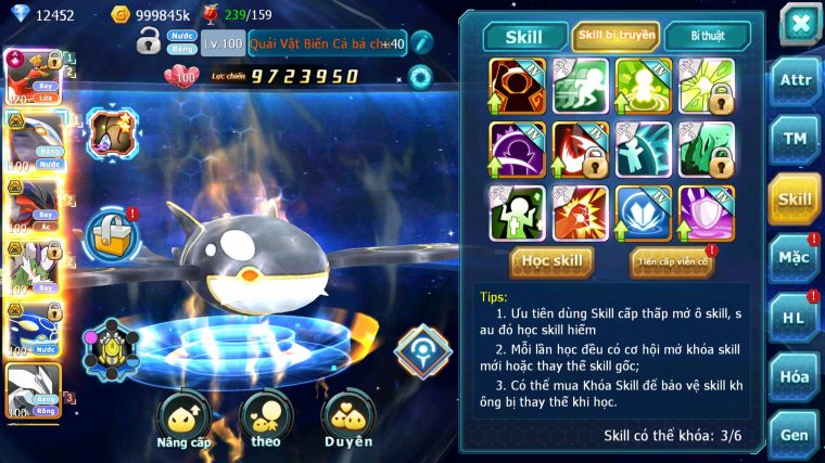 MÃ : #TTS3754 - SV 1256 - V13 - TOP33 - HOOH CH DYNAMAX QVBC BÁ CHỦ YVETAL BC THẦN GIÓ BC CẶP LATI BC UNVOA QVLD BC RẮN BĂNG BC