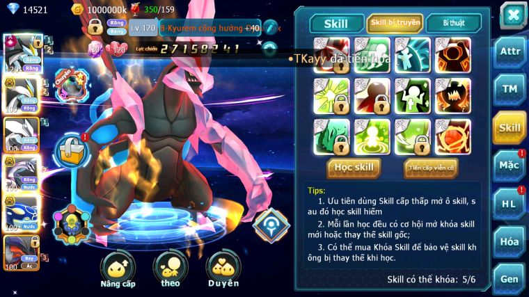 MÃ : #TTS3753 - SV 1478 - V13 - TOP21 - 770 SÁCH - BLACK CỘNG HƯỞNG DYANMAX WHITE BC UNVOA PALKIA BC KYOGRE BC NHIỀU PET HT