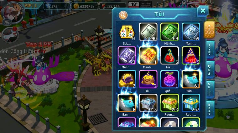 MÃ : #TTS3751 - SV 1556 - V11 - MEW GIÁP BÁ CHỦ TAPU LELE BÁ CHỦ QVLD BÁ CHỦ UNVOA HOOH DRAK HOOH