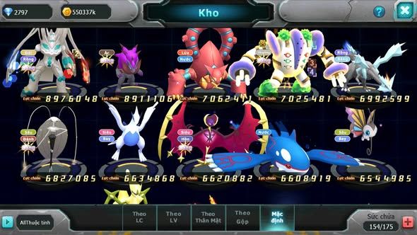 MÃ : #TTS3760 - SV301 - TOP16 - V15 - HOOH CH DYNAMAX RAYQUAZA BC HOOPA BÁ CHỦ UNVOA WB BC