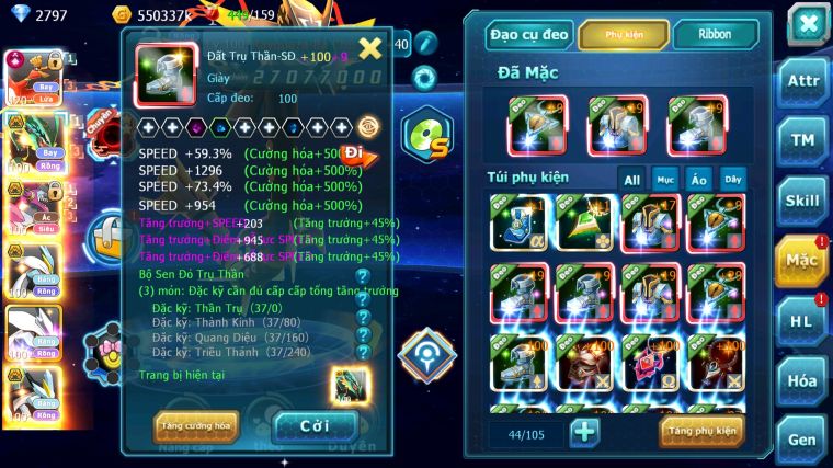 MÃ : #TTS3760 - SV301 - TOP16 - V15 - HOOH CH DYNAMAX RAYQUAZA BC HOOPA BÁ CHỦ UNVOA WB BC