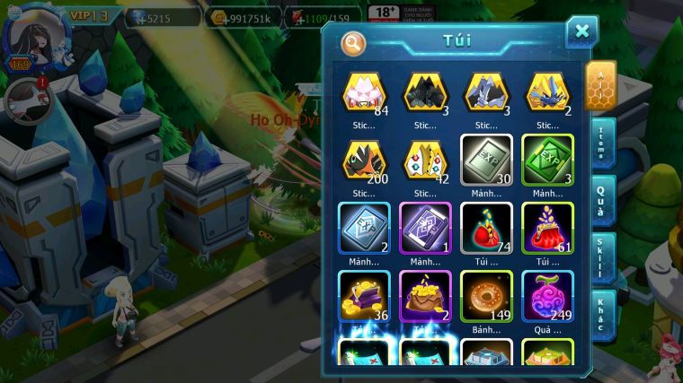 MÃ : #TTS3759 - SV 1509 - V13 - HOOH CH DYNAMAX UNVOA YVETAL THẦN GIÓ BC YVETAL SƯ TỬ BTAA BC NHIỀU PET