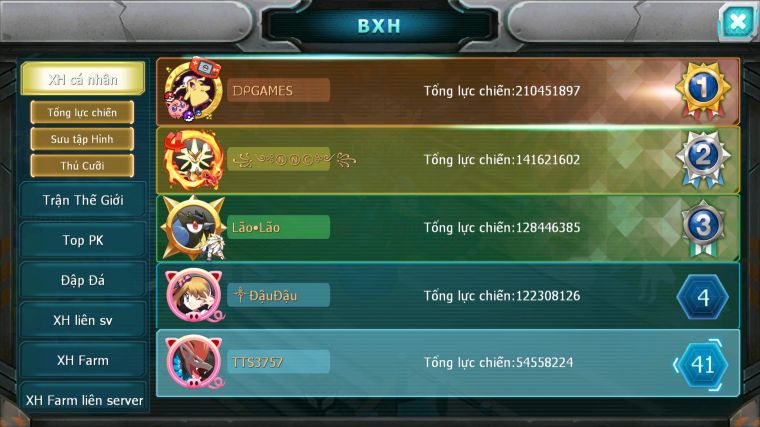 MÃ : #TTS3757 - SV 1320 - TOP39 - V13 - 1K SACSH - HOOH CH DYNAMAX YVETAL BÁ CHỦ THẦN GIÓ BC HENTRAN BC BTAA BC NHIỀU PET BÁ CHỦ