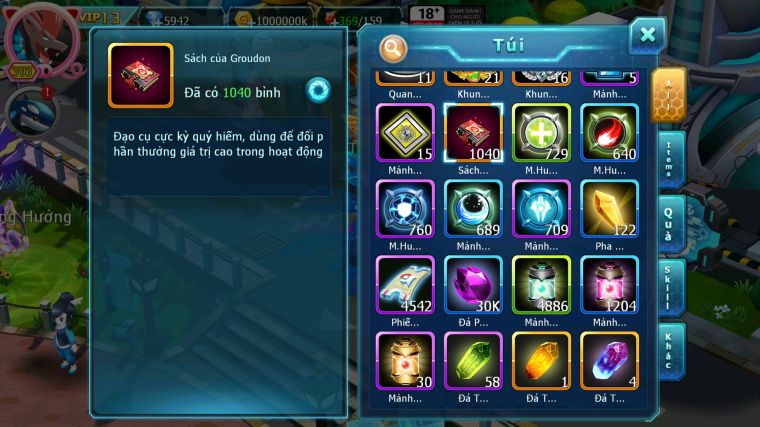 MÃ : #TTS3757 - SV 1320 - TOP39 - V13 - 1K SACSH - HOOH CH DYNAMAX YVETAL BÁ CHỦ THẦN GIÓ BC HENTRAN BC BTAA BC NHIỀU PET BÁ CHỦ