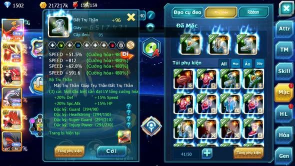 MÃ : #TTS3756 - SV 1691 - V7 - HOOH SƯ TỬ BÁ CHỦ GROUDON BC QVLD BC CẶP LATI