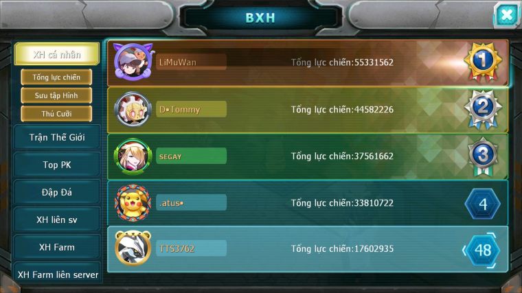 MÃ : #TTS3762 - SV 1686 - V12 - TOP48 - 740 SÁCH - HOOH DYNAMAX UNVOA QVLD BC GROUDON BC CẶP LATI BC