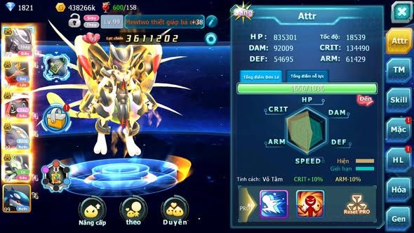 MÃ : #TTS3764 - SV 1370 - MEW GIÁP BÁ CHỦ HOOH BÁ CHỦ TAPU LELE BÁ CHỦ QVBC BÁ CHỦ CELEBI BC NHIỀU PET