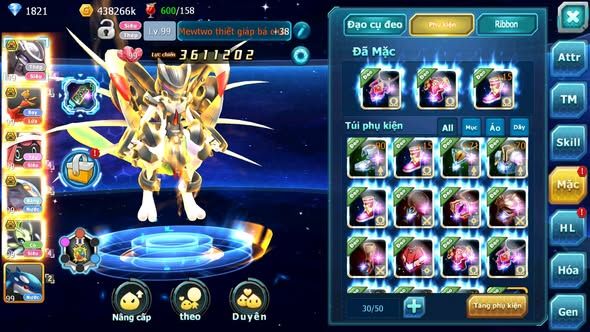 MÃ : #TTS3764 - SV 1370 - MEW GIÁP BÁ CHỦ HOOH BÁ CHỦ TAPU LELE BÁ CHỦ QVBC BÁ CHỦ CELEBI BC NHIỀU PET