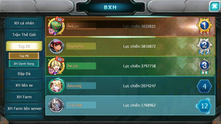 MÃ : #TTS3766 - SV 1779 - V2 - TOP12 - MEW GIÁP GROUDON LUGIA LATI