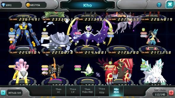 MÃ : #TTS3775 - SV 1623 - TOP36 - V15 - VUA KHIÊN BÁ CHỦ HOOH CH DYNAAMX MEGANEC PR DIGLA NHIỀU PET HOT