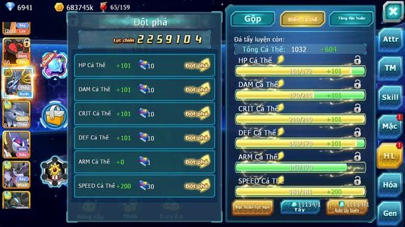 MÃ : #TTS3775 - SV 1623 - TOP36 - V15 - VUA KHIÊN BÁ CHỦ HOOH CH DYNAAMX MEGANEC PR DIGLA NHIỀU PET HOT