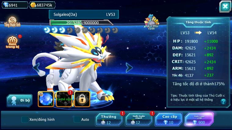 MÃ : #TTS3775 - SV 1623 - TOP36 - V15 - VUA KHIÊN BÁ CHỦ HOOH CH DYNAAMX MEGANEC PR DIGLA NHIỀU PET HOT