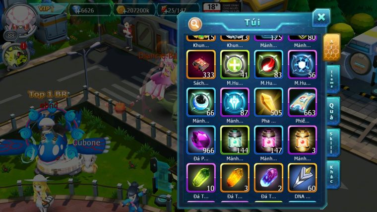 MÃ : #TTS3774 - SV 1730 - DIANCIE BÁ CHỦ RẮN BĂNG BC SAKATAKA BÁ CHỦ QUÁ NGON