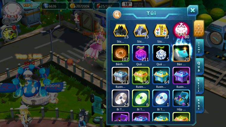 MÃ : #TTS3774 - SV 1730 - DIANCIE BÁ CHỦ RẮN BĂNG BC SAKATAKA BÁ CHỦ QUÁ NGON